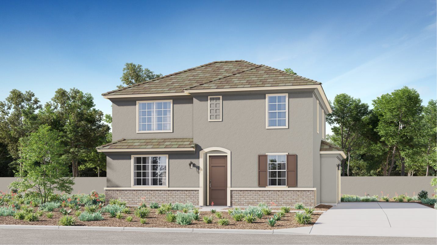 Elevation C - French Provencial home image