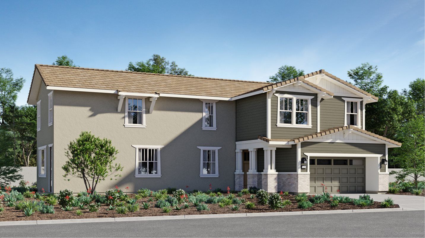 Elevation C - Residence 3 Craftsman - C