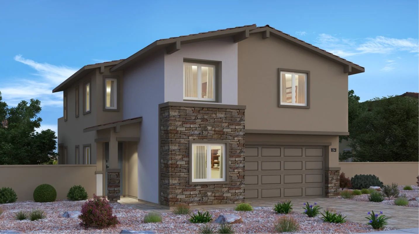 Elevation A - Nora Exterior A