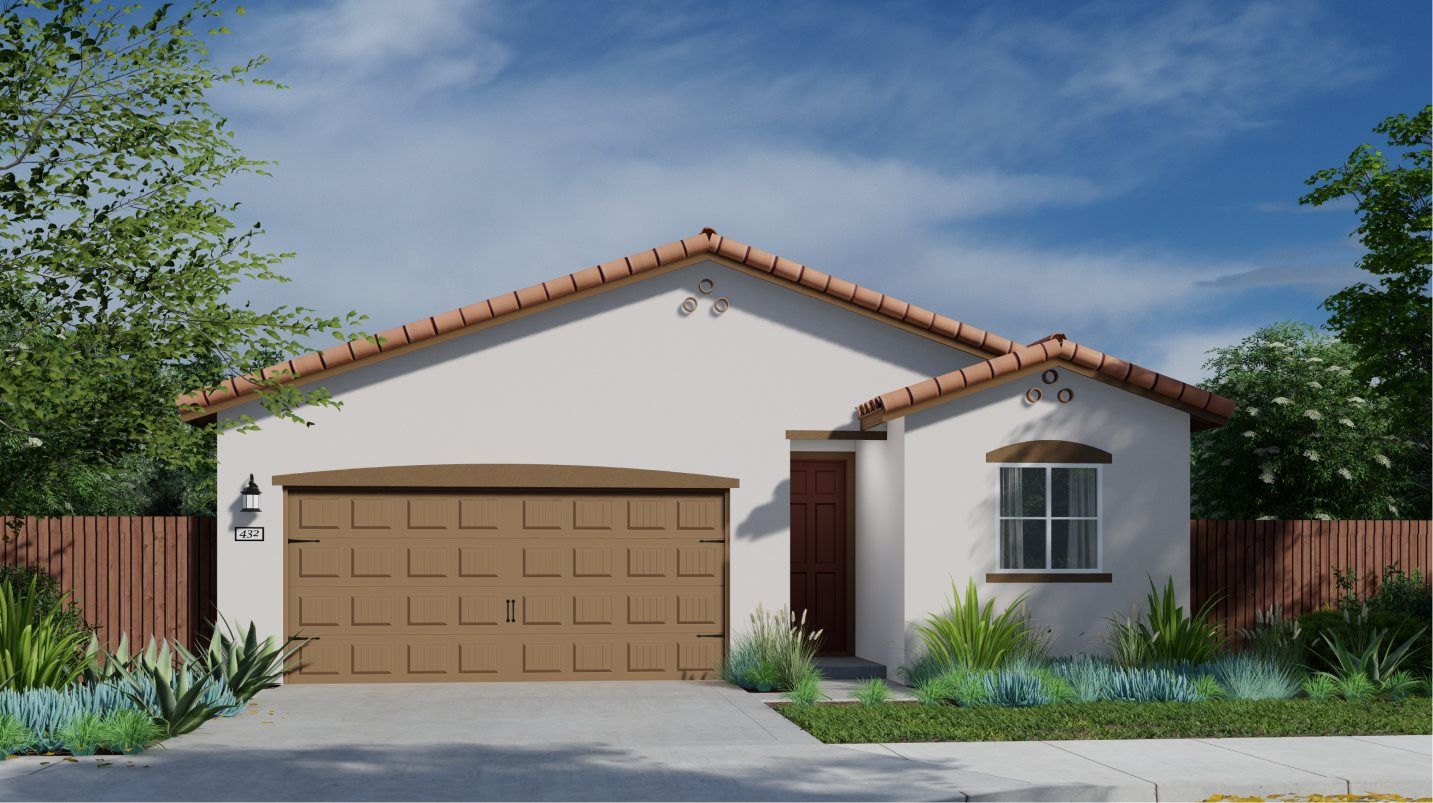 Elevation A - Residence 1579 Elevation A - Spanish