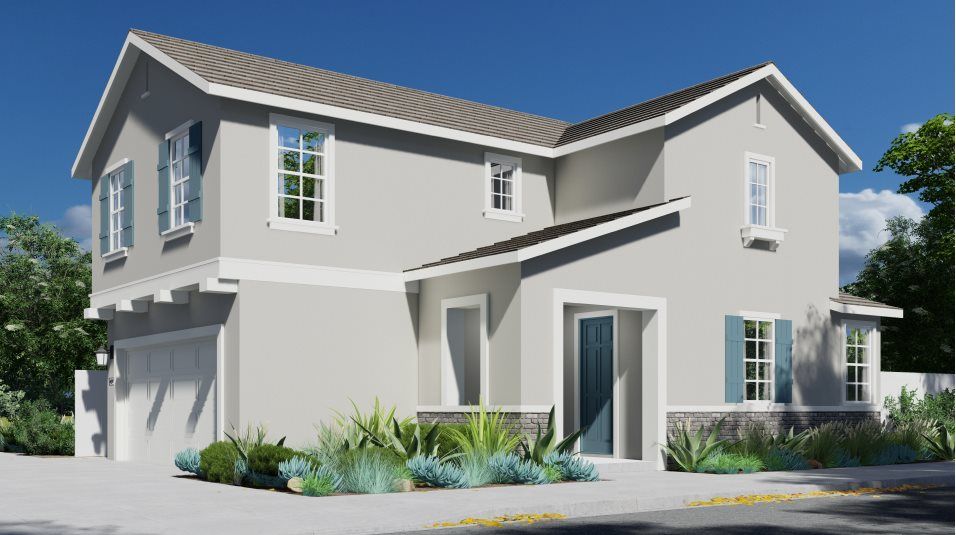 Elevation A - Cottage home exterior image