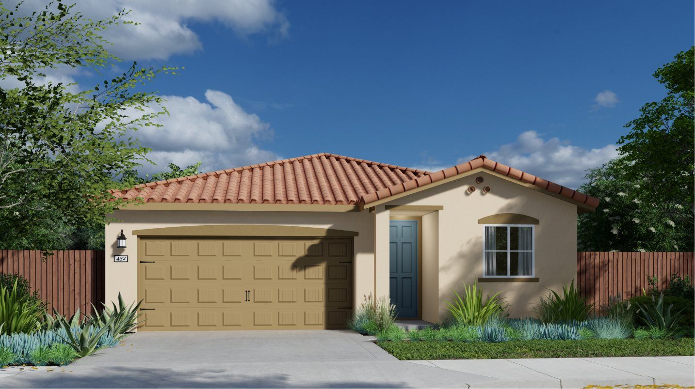 Elevation A - Residence 1870 Elevation A - Spanish