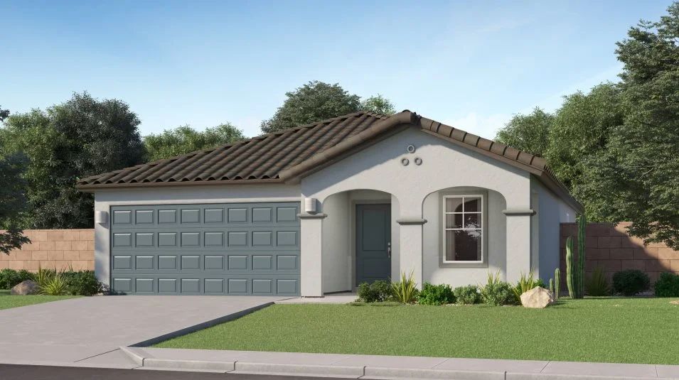 Elevation A - Spanish Colonial home image