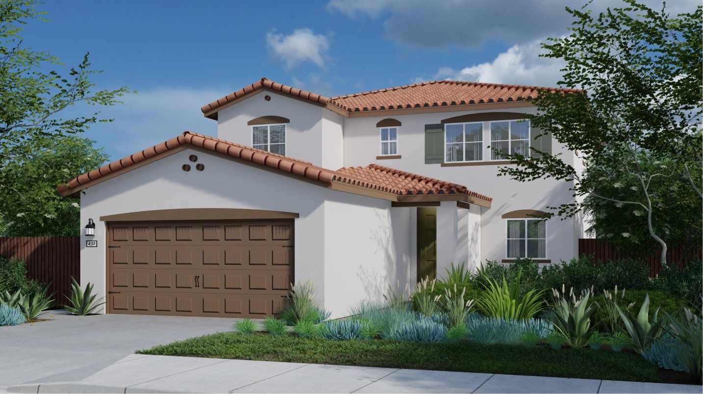 Elevation A - Residence 2528 Elevation A - Spanish