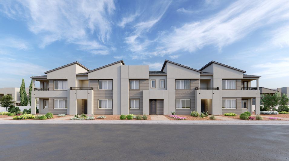 Elevation B - Ramsey Reid Rhett Exterior 5 Plex 7M
