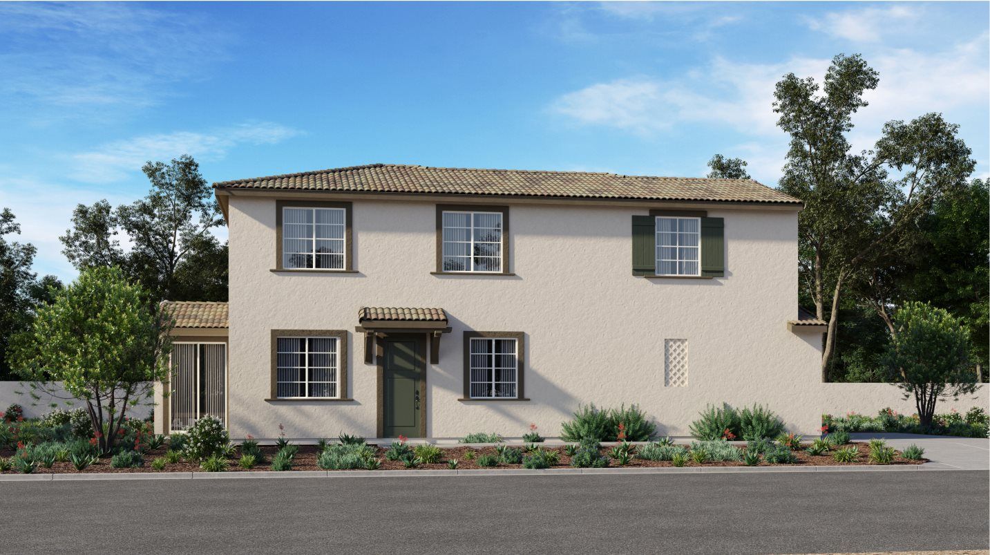 Elevation A - Residence 4 Santa Barbara