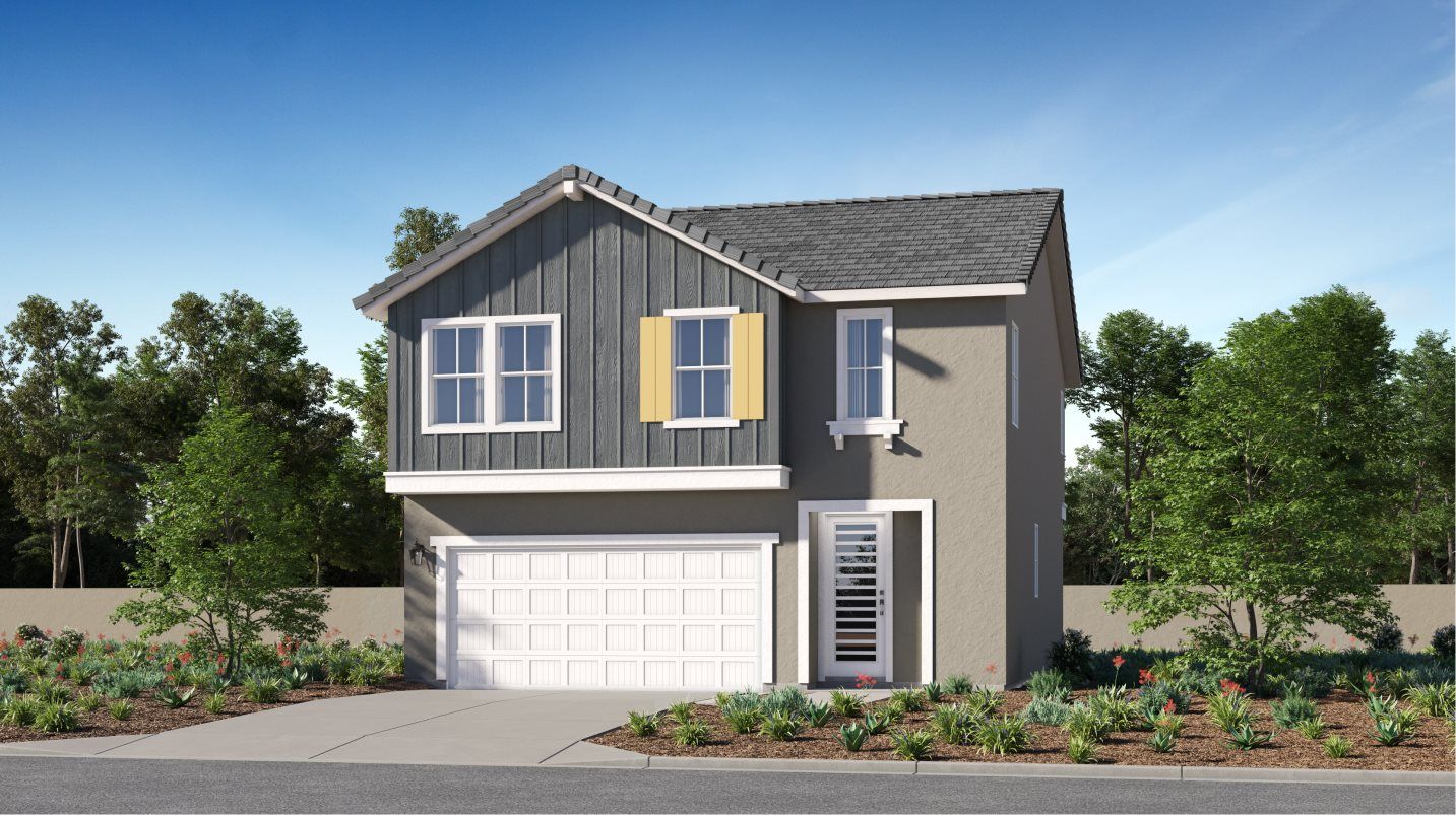 Elevation C - Indigo Sunstone Res 1 Modern Farmhouse rendering