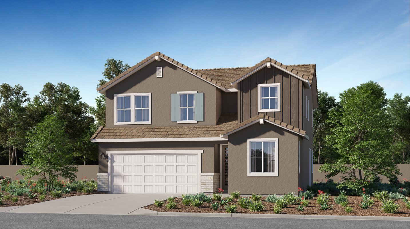 Elevation C - Indigo Sunstone Res 3 Modern Farmhouse rendering