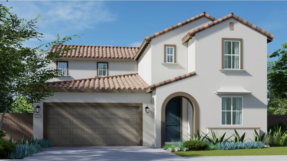 Elevation A - Spanish home exterior image