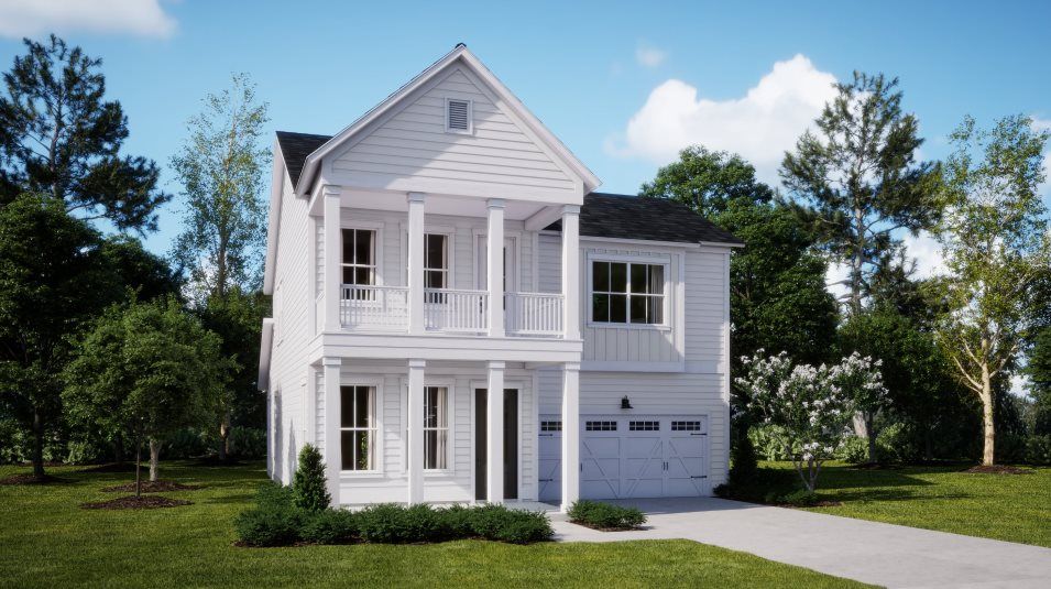 Elevation B6 - Exterior Rendering