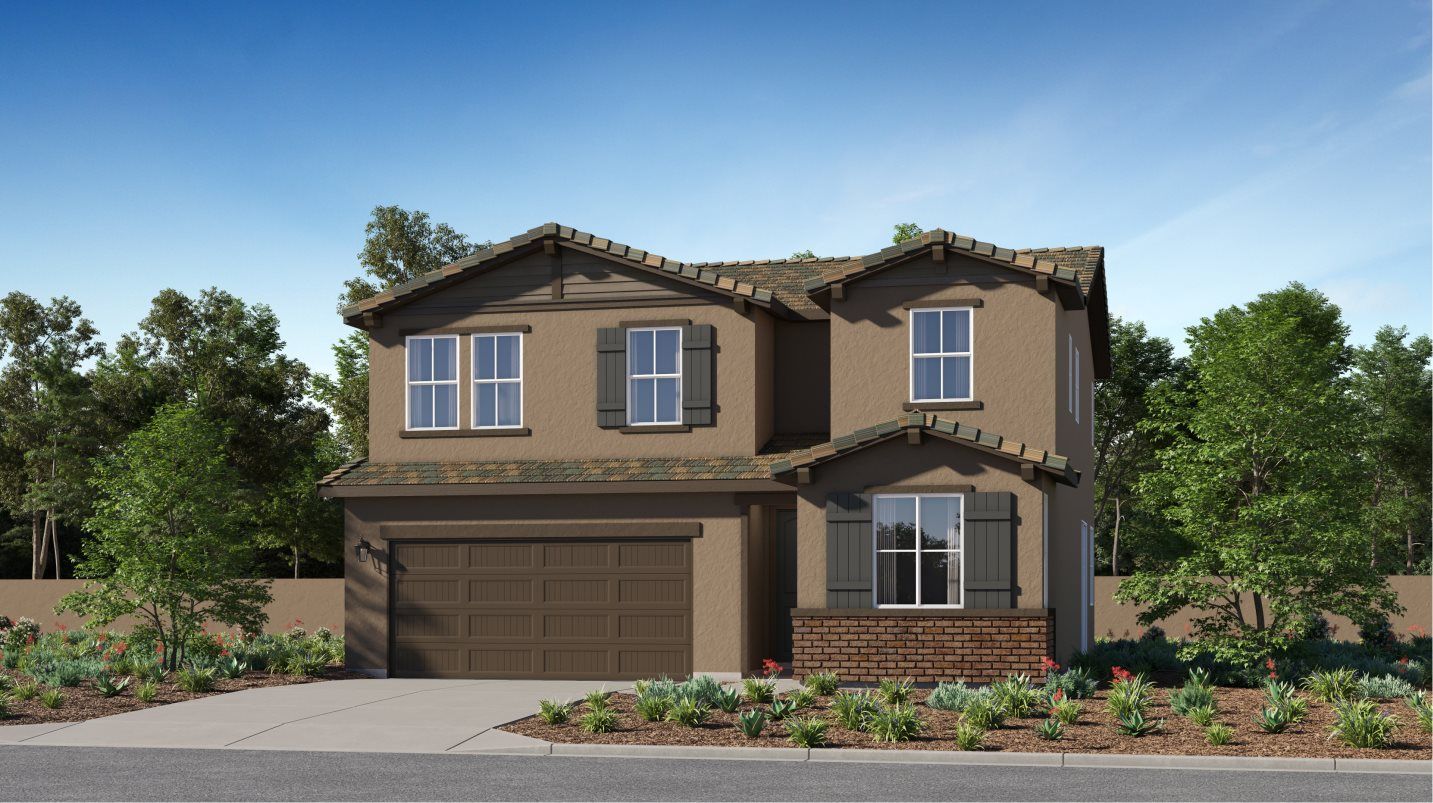 Elevation D - Indigo Sunstone Res 3 Adobe Ranch rendering
