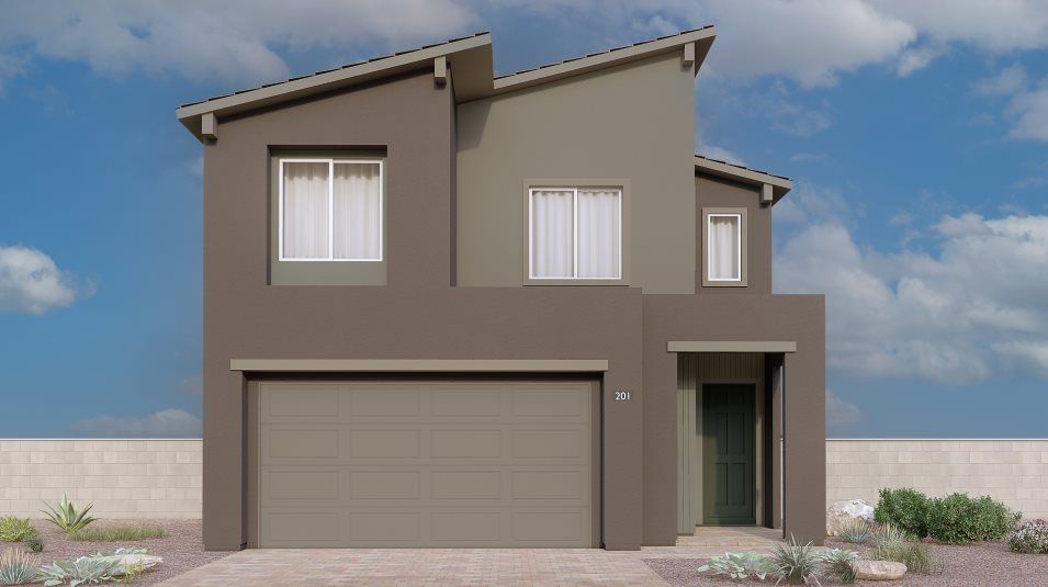 Elevation A - Kingsbury Exterior A