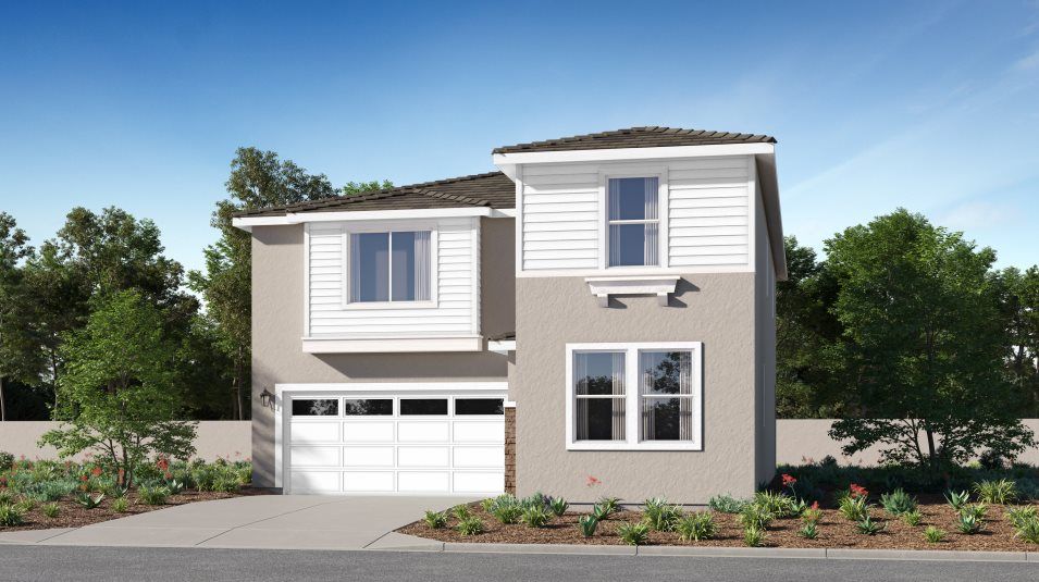 Elevation B - California Prairie home image