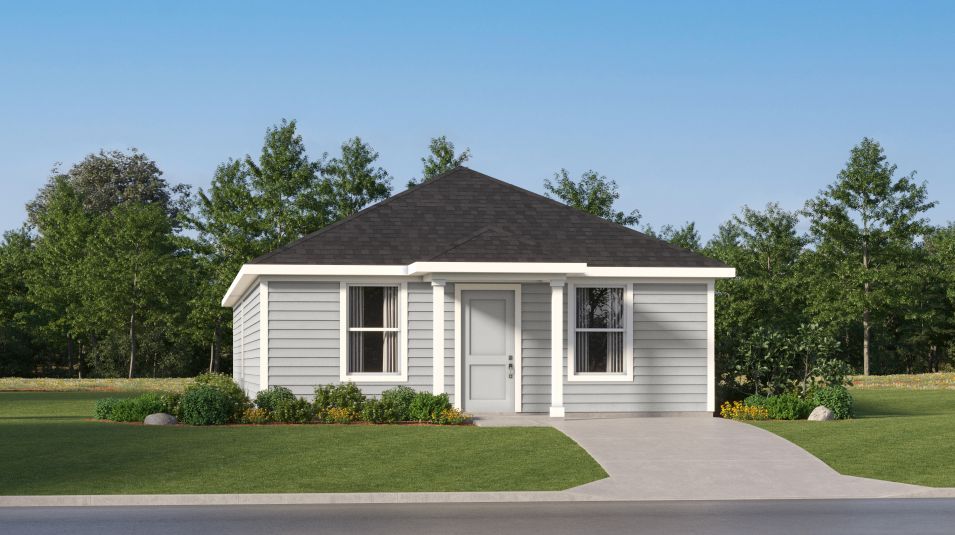 Elevation A - Timms Exterior