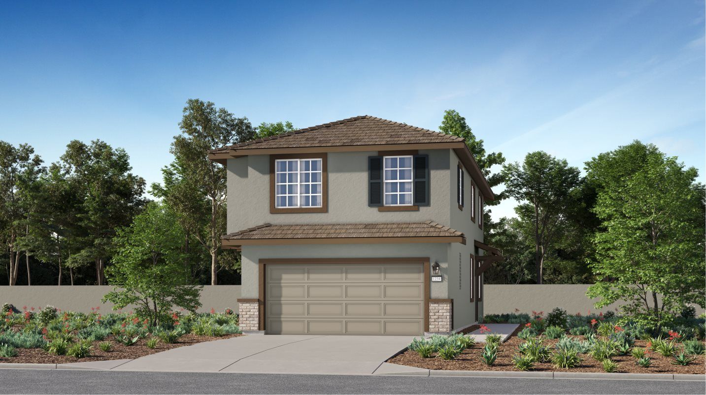 Elevation C - French Provencial home image