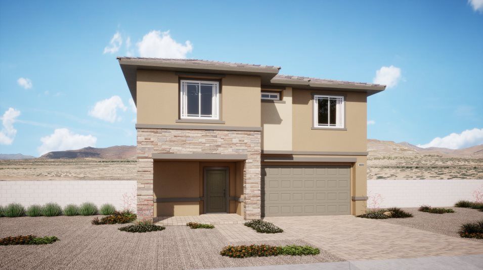 Elevation C - Exterior C home rendering