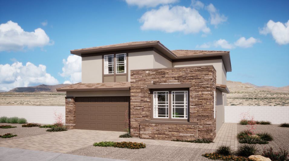 Elevation C - Exterior C home rendering image