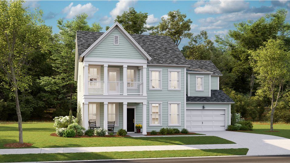 Elevation Q6 - Waterside-at-Lakes-of-Cane-Bay Coastal Collection