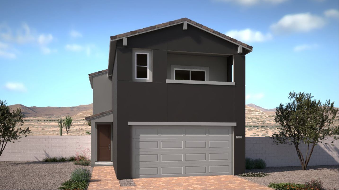 Elevation A - Dorrell Place Exterior A