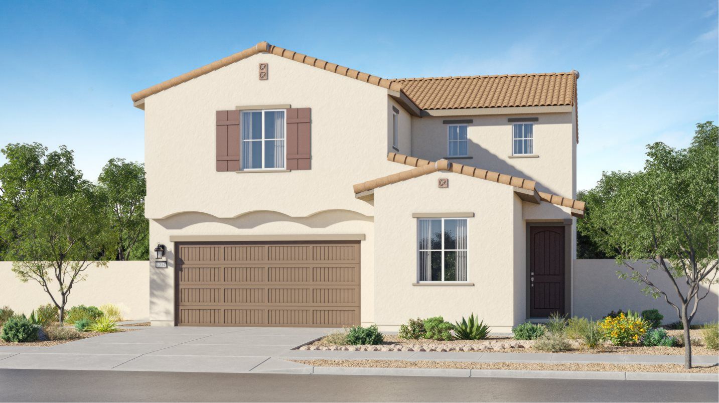 Elevation A - Spanish home image