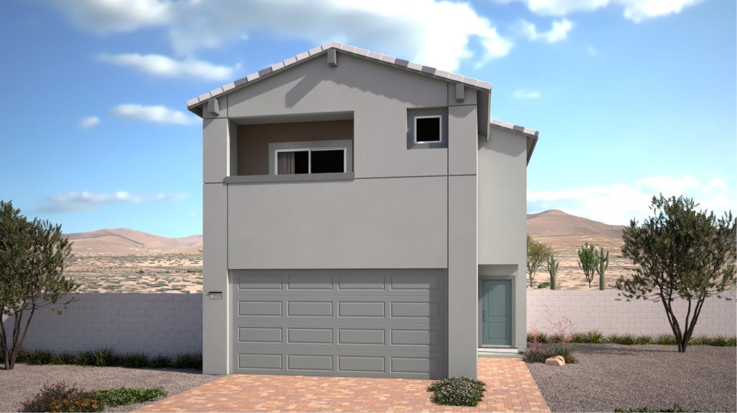 Elevation A - Dorrell Place Exterior A