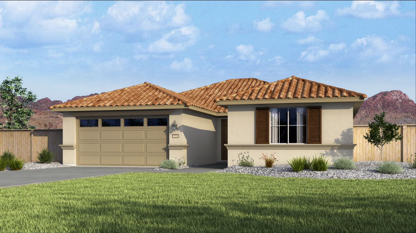 Elevation A - Woodrush exterior A