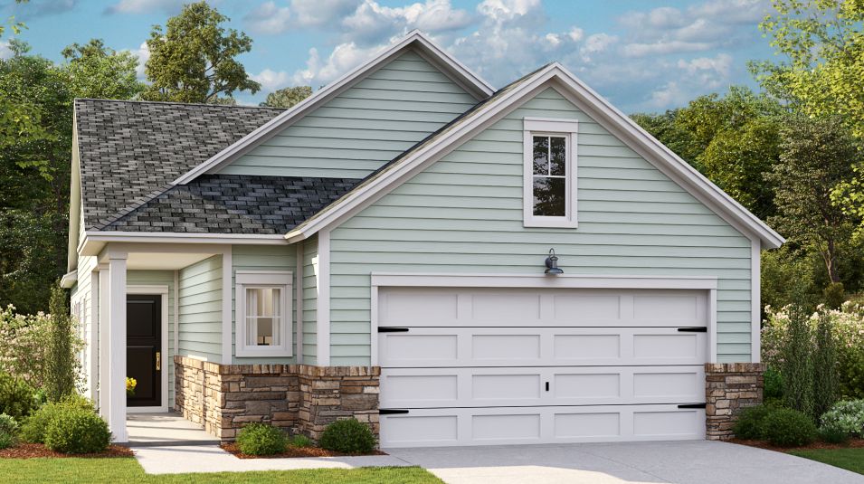 Elevation A6 - Hampton Exterior A6