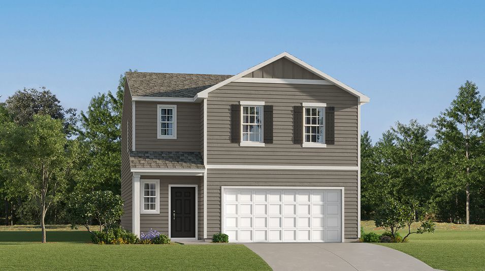 Elevation A - Parker Core Enclave Walk Shannon Woods L034 Broadm