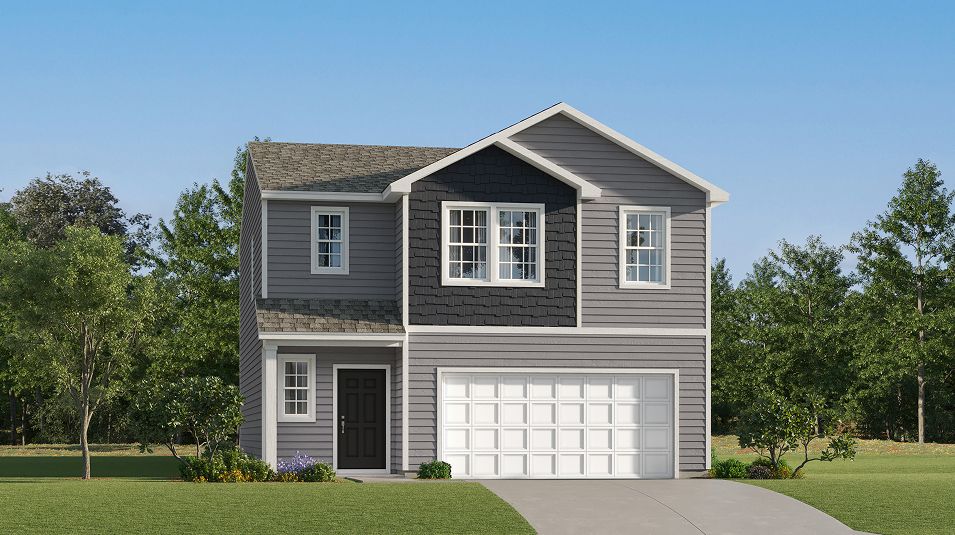 Elevation B - Parker Core Enclave Walk Shannon Woods L034 Broadm