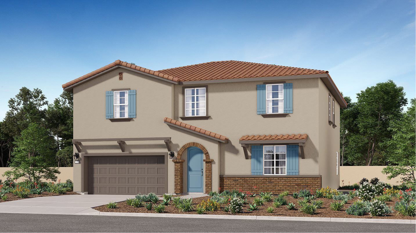 Elevation A - Andalusian home image
