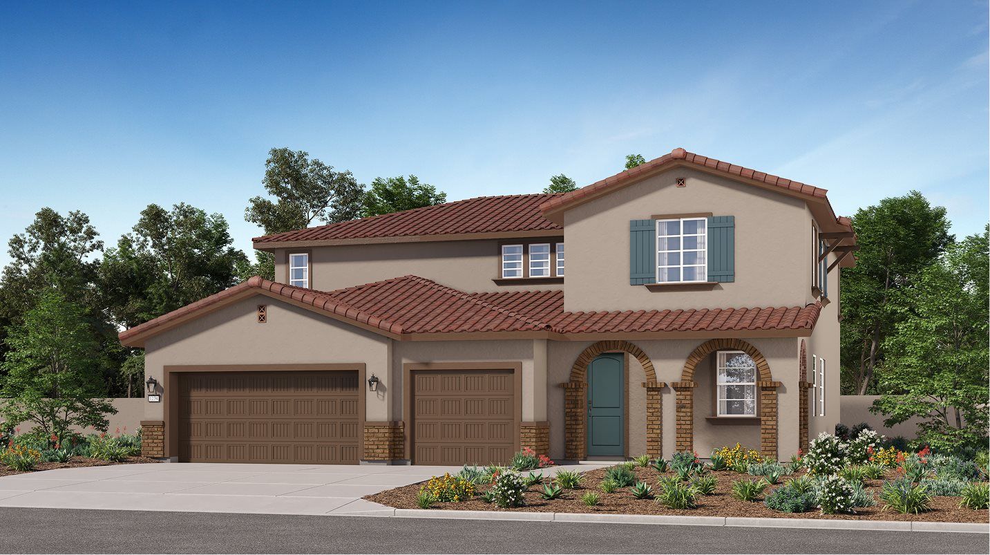Elevation A - Andalusian home image