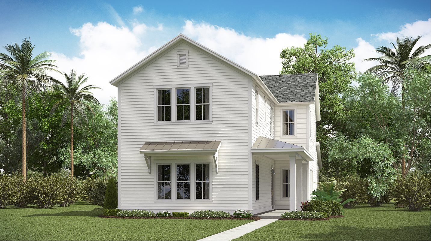 Elevation A - exterior rendering
