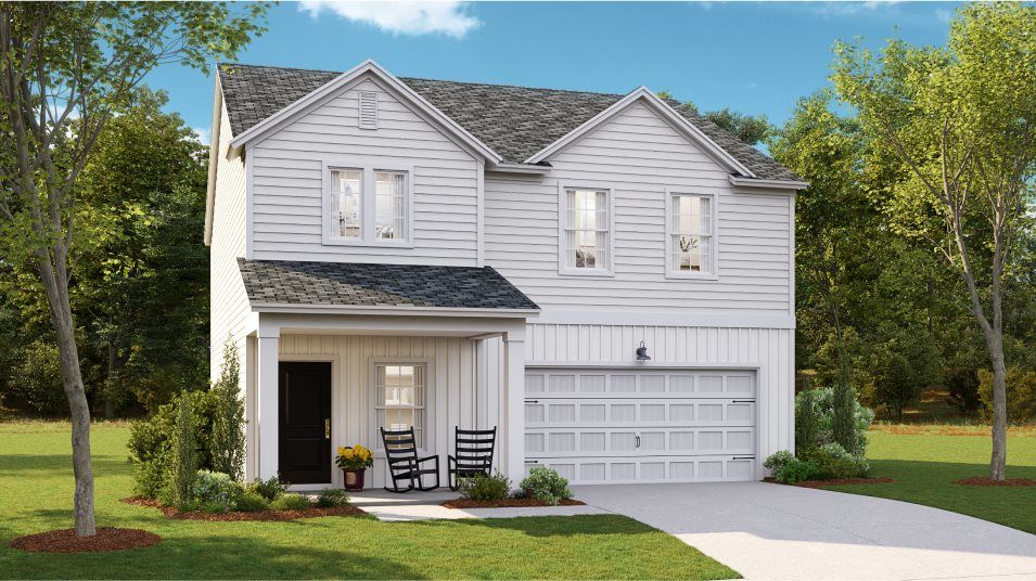 Elevation P6 - Summers Corner Azalea Ridge - Carolina Collection