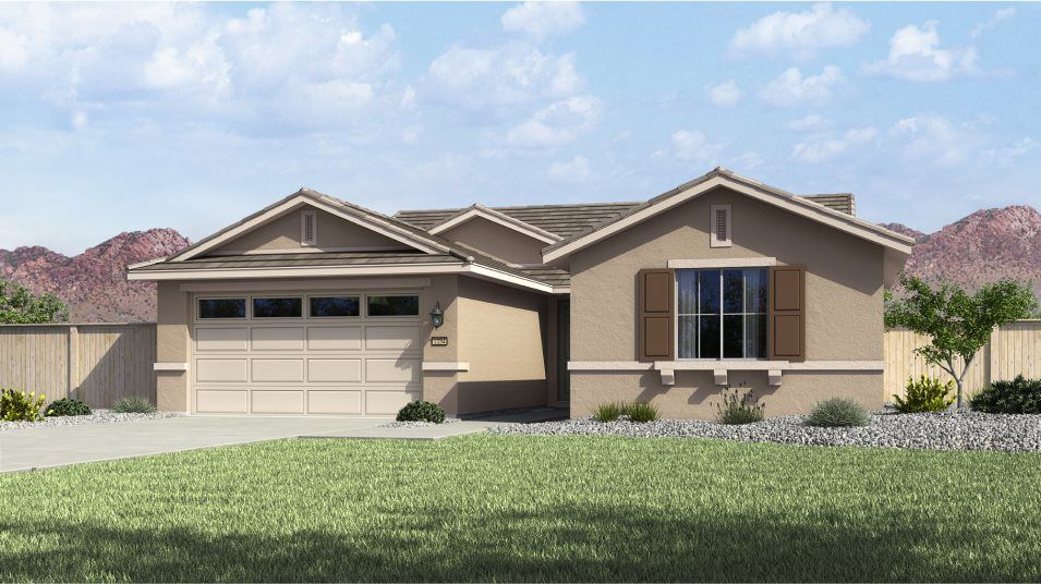 Elevation B - Sendero at Pioneer Meadows The Cottonwood Exterior