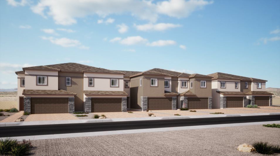 Elevation C - 6 Plex Exterior C