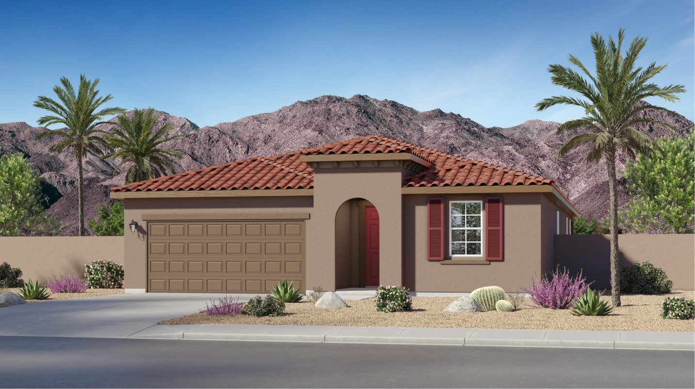 Elevation B - Desert Mediterranean home image