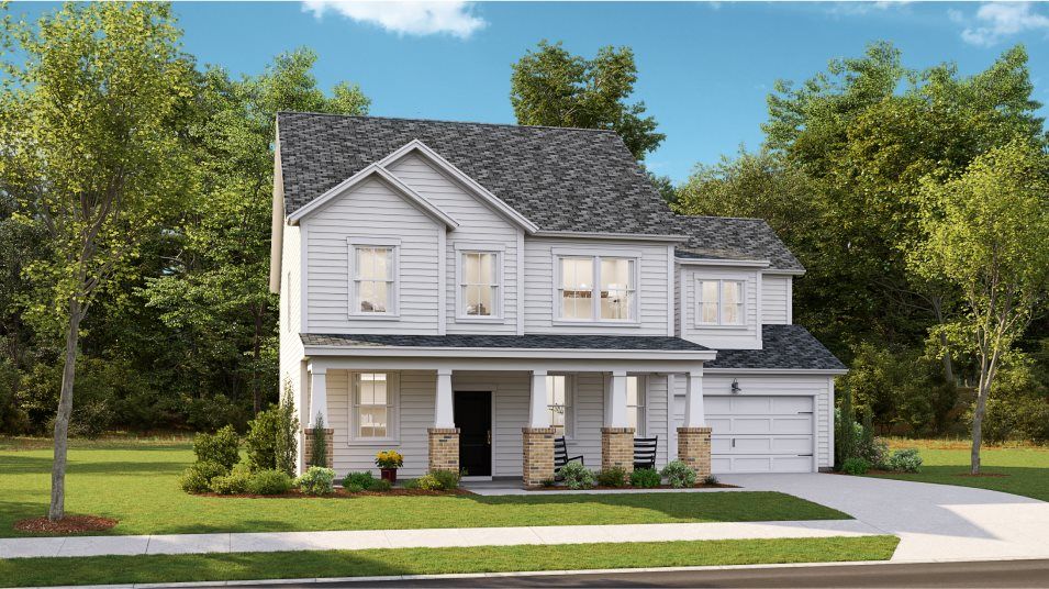 Elevation P6 - Waterside-at-Lakes-of-Cane-Bay Waterfront Coastal