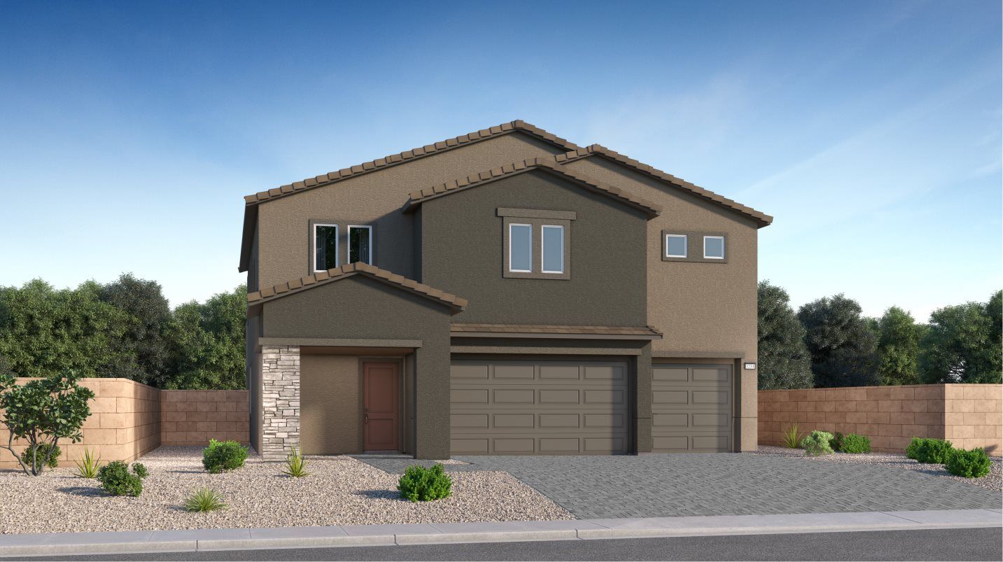 Elevation B - The Henry The Henry Two-Stories Liberty Next Gen E