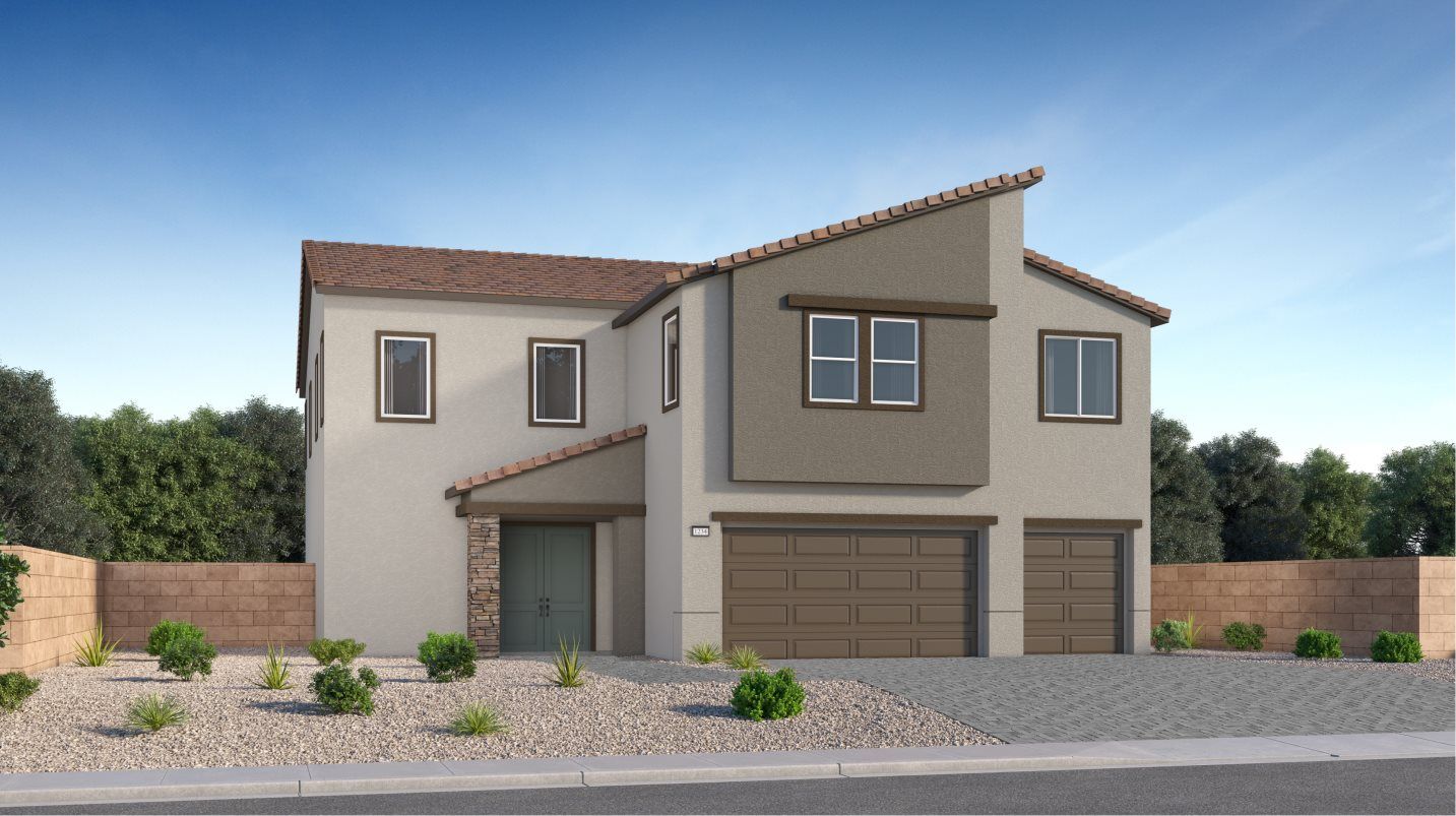 Elevation B - The Henry The Henry Two-Stories Justin Next Gen Ex