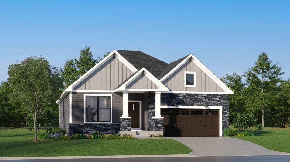 Elevation A2 - Salem Exterior Rendering A2