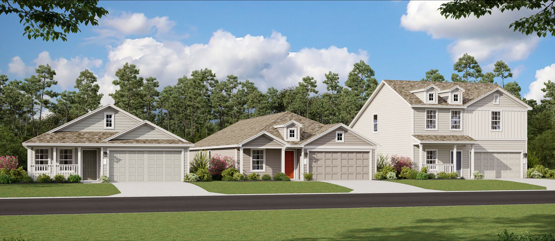 Pradera streetscape rendering