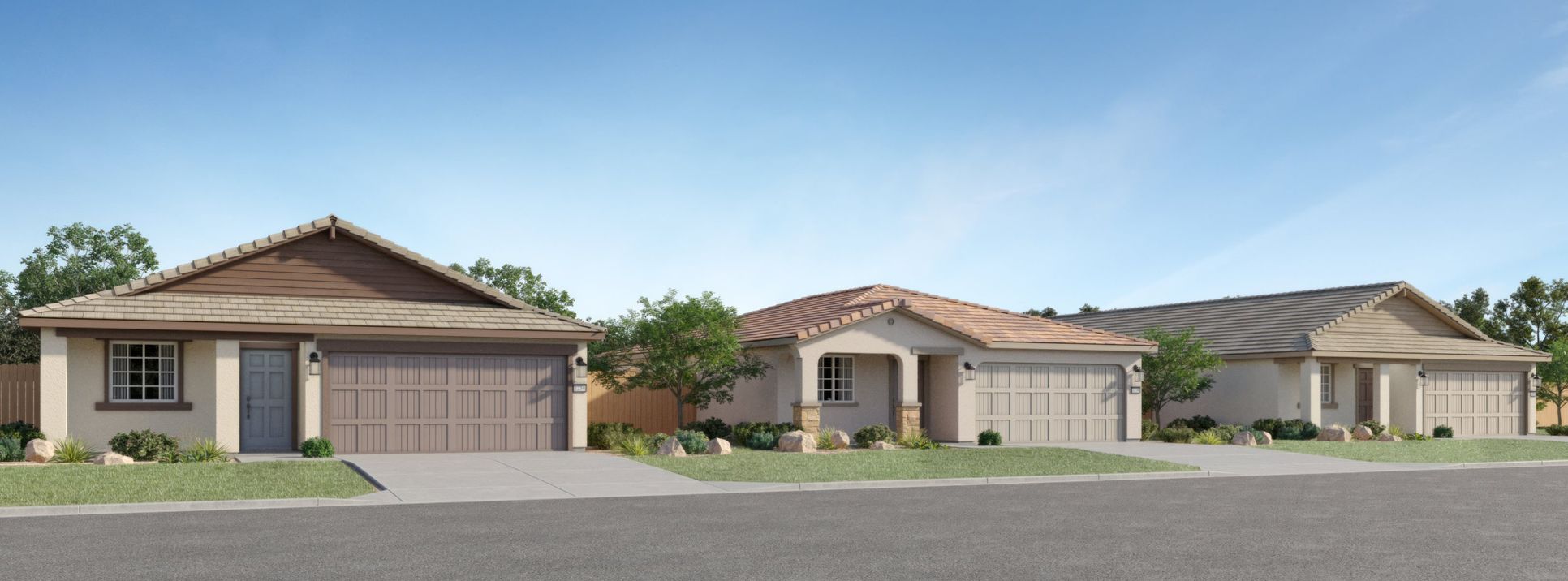 Eaglewood at Five Ridges Streetscape Hero Image