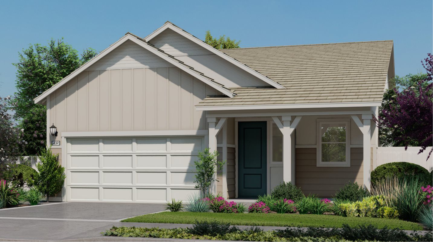 Elevation A - Exterior A - Classic Farmhouse home exterior
