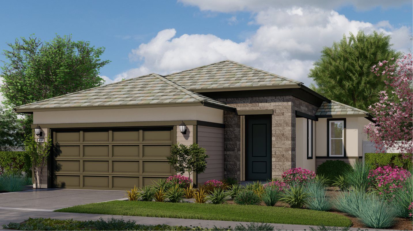 Elevation B - Exterior B - Artisan Prairie home exterior