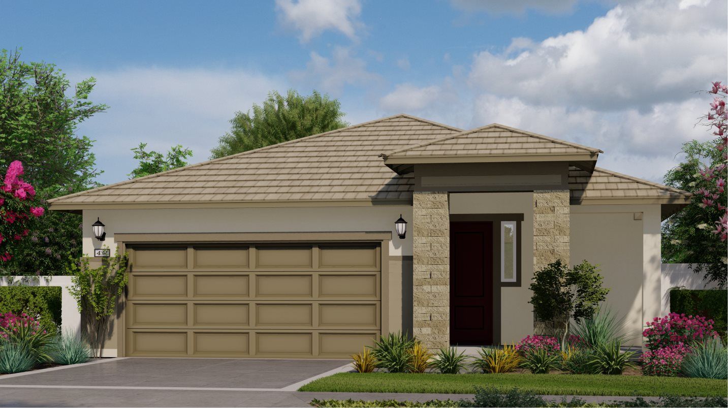 Elevation B - Exterior B - Artisan Prairie home exterior