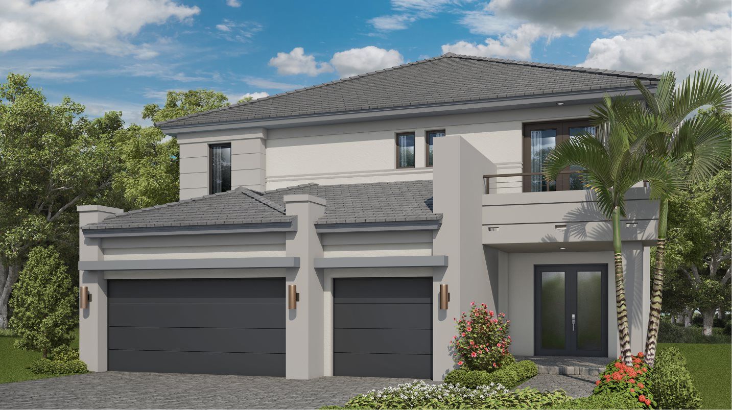 Elevation B - Exterior Rendering