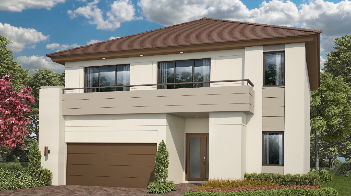 Elevation B - Exterior Rendering