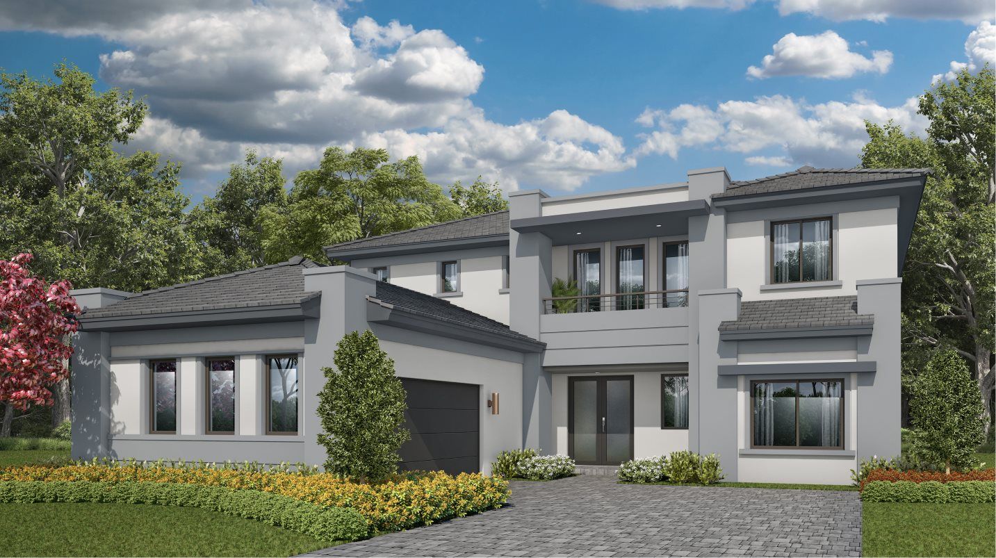 Elevation B - Exterior Rendering