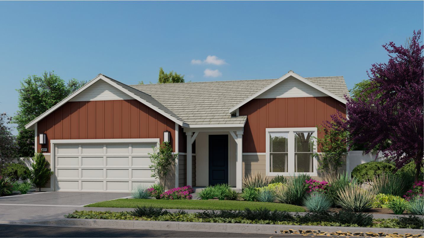 Elevation A - Exterior A - Classic Farmhouse home