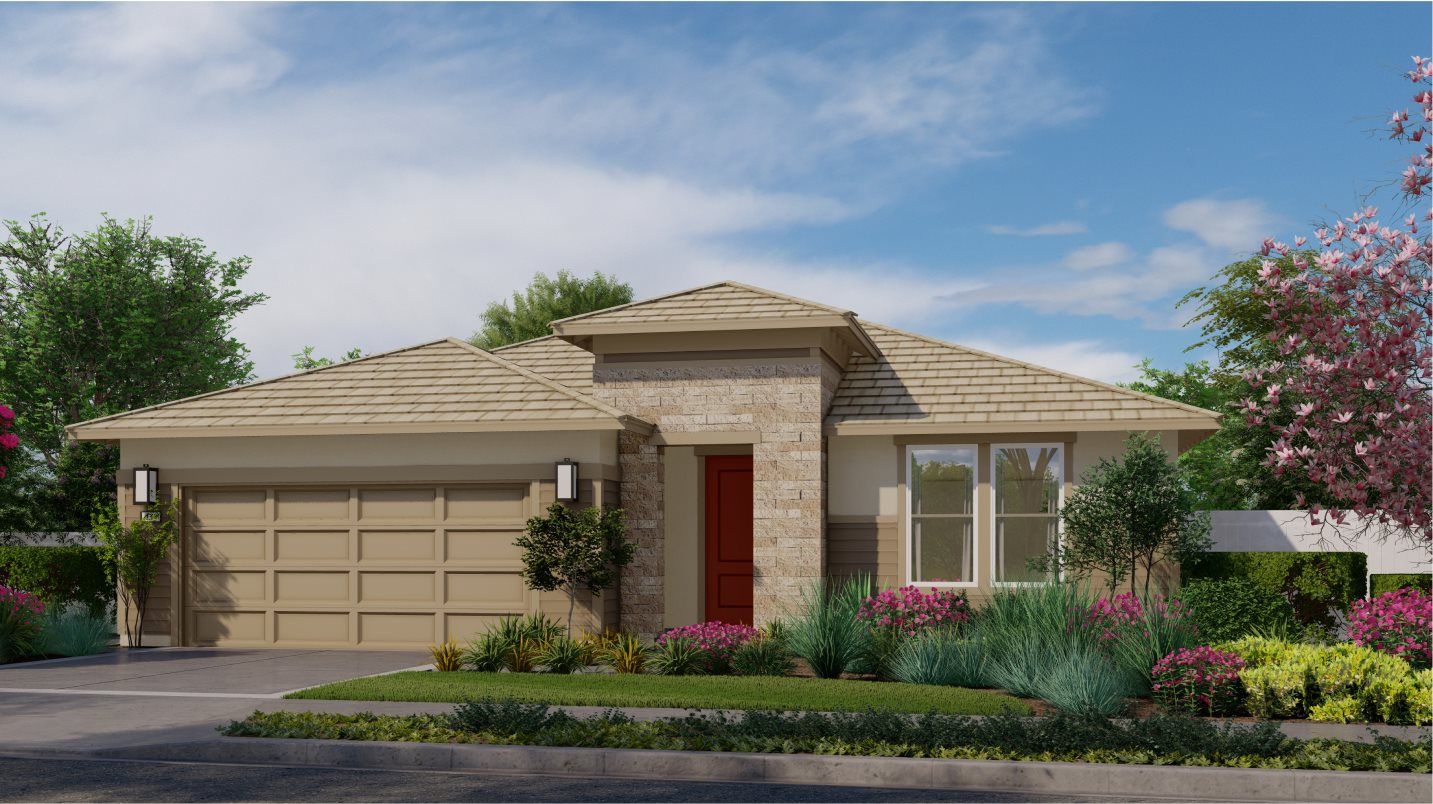 Elevation B - Exterior B - Artisan Prairie home